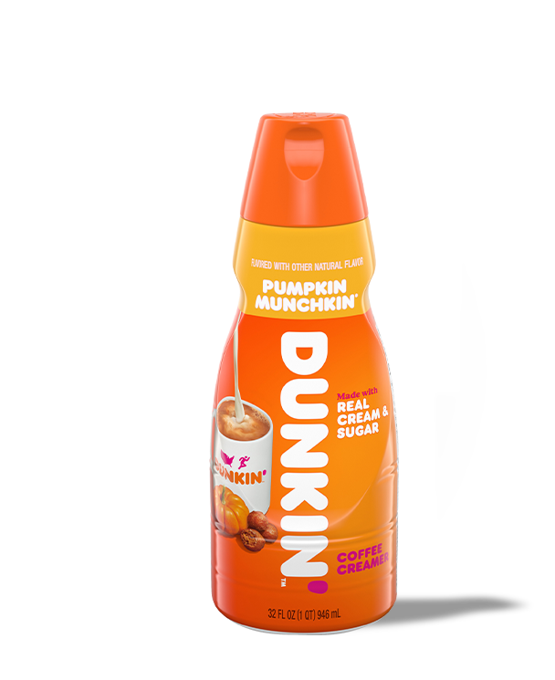  Dunkin’™ PUMPKIN MUNCHKIN™ Coffee Creamer 32 FL OZ